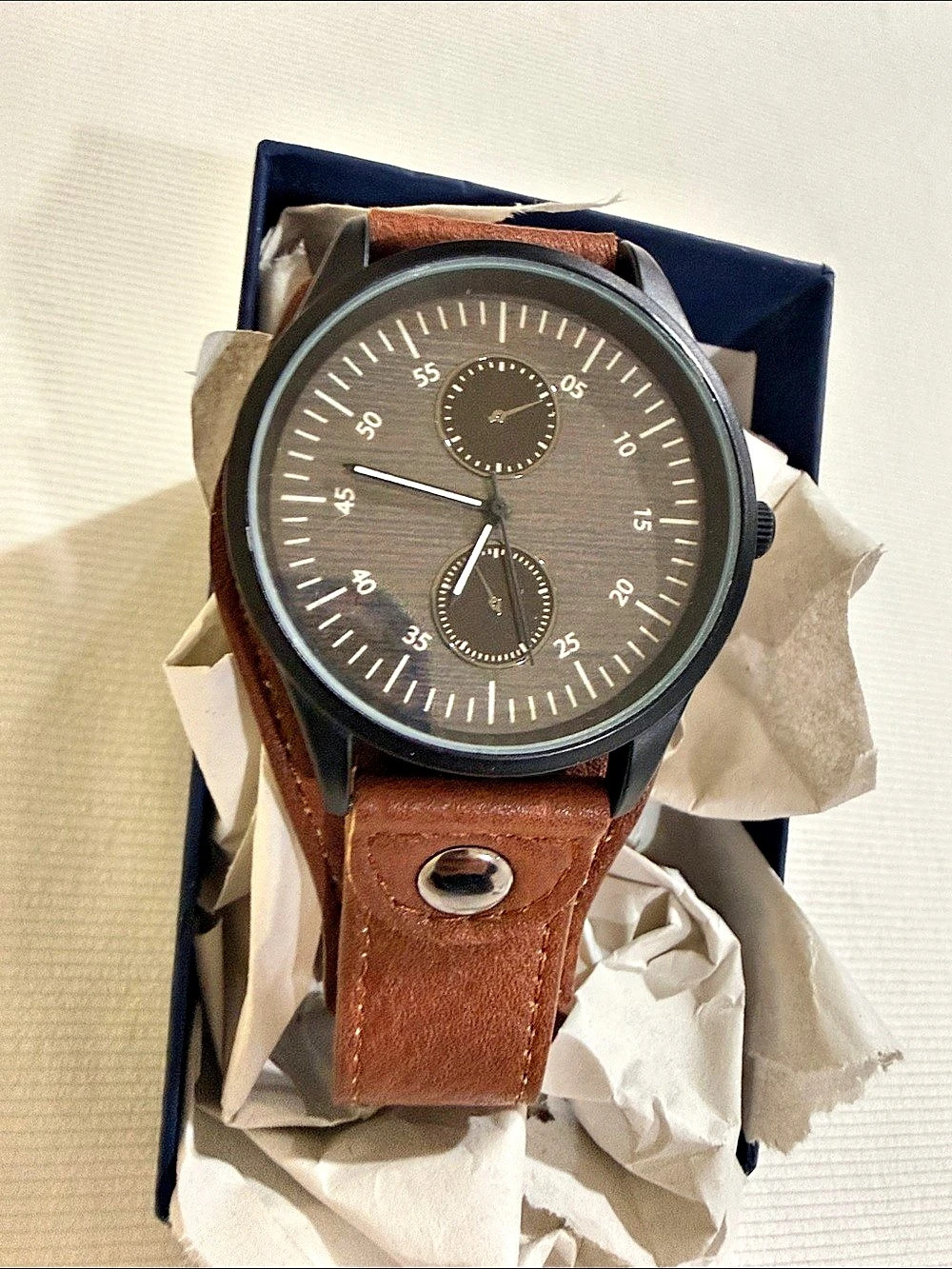 George Brown Vegan Leather Watch✨ Unisex watches